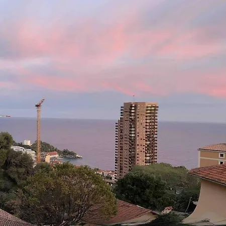 Beautiful Ocean View Overlooking Monaco Beausoleil