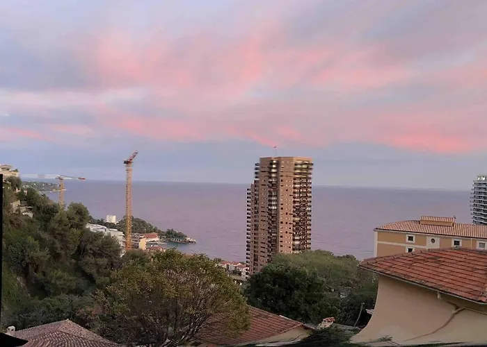 Beautiful Sea View Overlooking Monaco Beausoleil