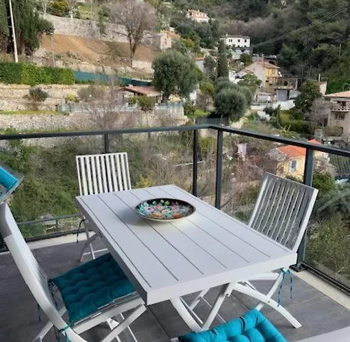 Beautiful Sea View Overlooking Monaco Apartmán Beausoleil