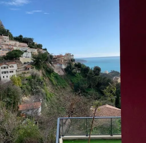 Beautiful Sea View Overlooking Monaco Apartmán Beausoleil