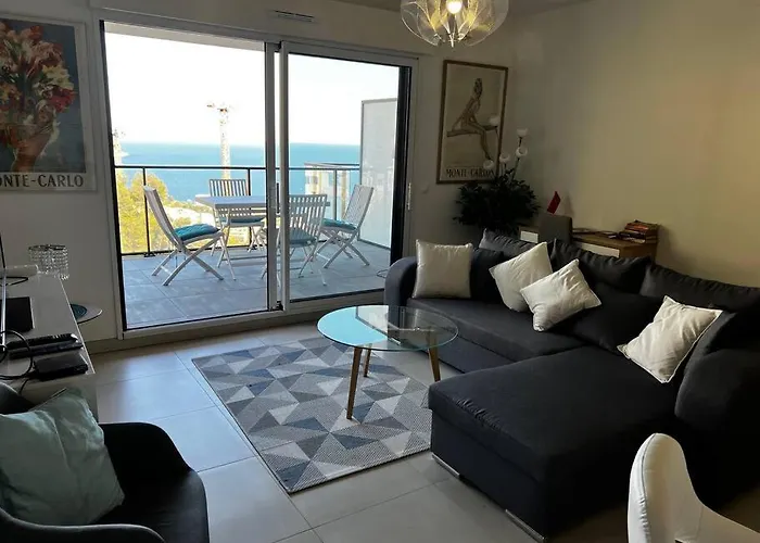 Beautiful Sea View Overlooking Monaco * Beausoleil